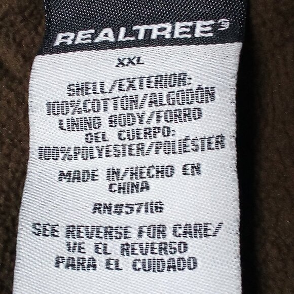 Realtree Camouflage Fleece Line Insulated Pants - Picture 7 of 7
